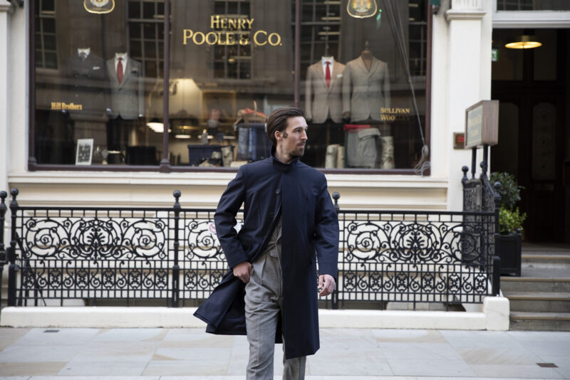 Henry Poole & Co Gore-Tex Brand Travel Trench