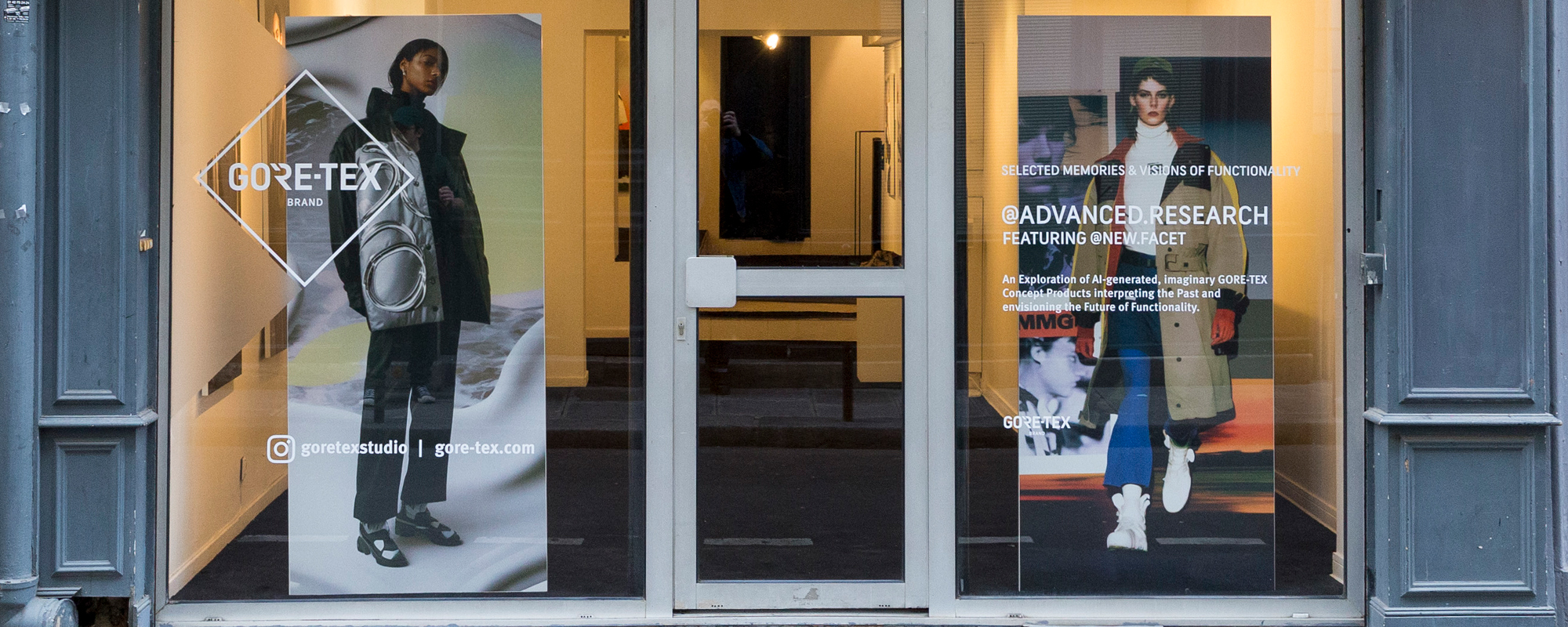 GORE-TEX PFW23 showroom
